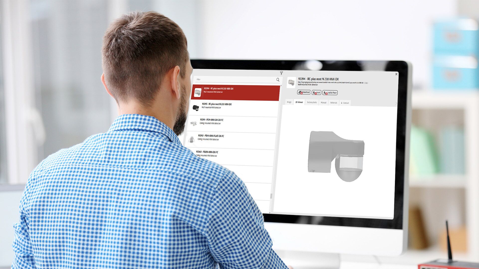 Sada aplikací BIM B.E.G. Brück Electronic GmbH